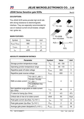  Datasheet Preview Page 1