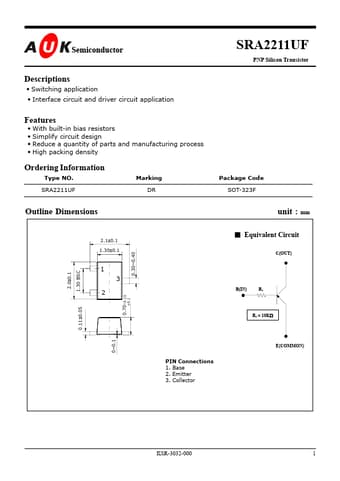  Datasheet Preview Page 1