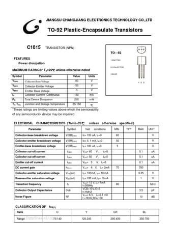  Datasheet Preview Page 1