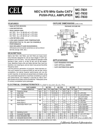  Datasheet Preview Page 1