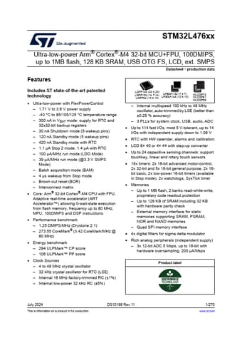  Datasheet Preview Page 1
