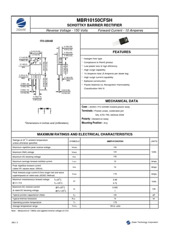  Datasheet Preview Page 1