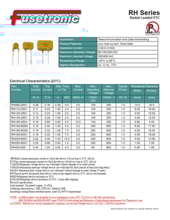  Datasheet Preview Page 1