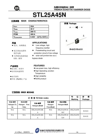  Datasheet Preview Page 1