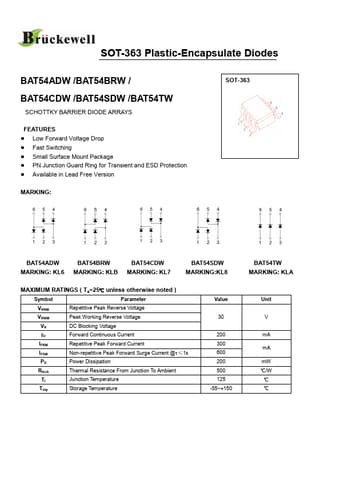  Datasheet Preview Page 1