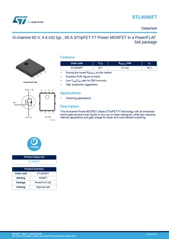  Datasheet Preview Page 1