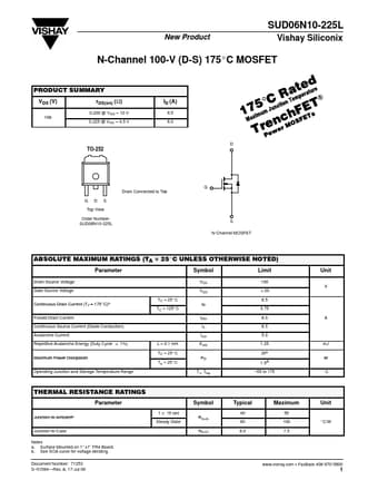  Datasheet Preview Page 1