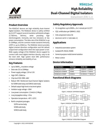  Datasheet Preview Page 1