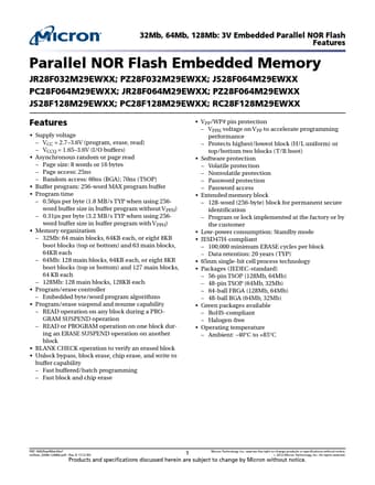  Datasheet Preview Page 1