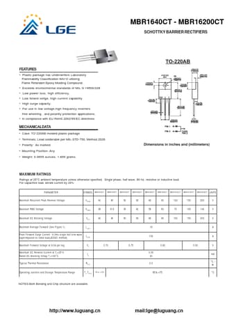  Datasheet Preview Page 1