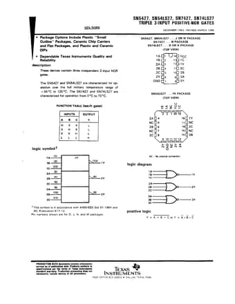  Datasheet Preview Page 1