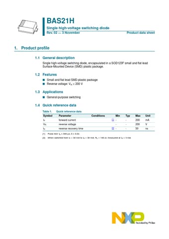  Datasheet Preview Page 1