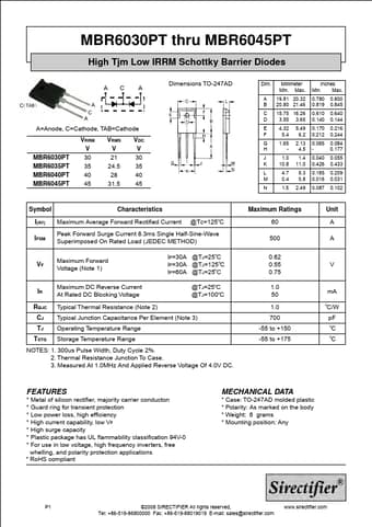  Datasheet Preview Page 1