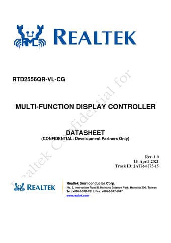 Datasheet Preview Page 1