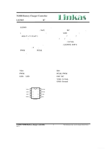  Datasheet Preview Page 1