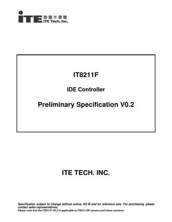  Datasheet Preview Page 1