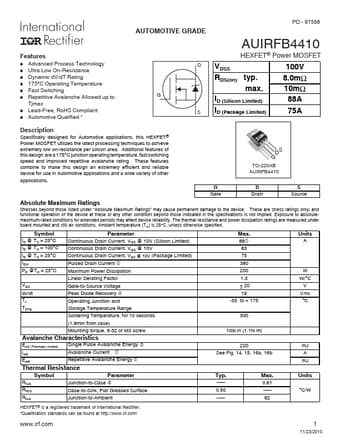  Datasheet Preview Page 1