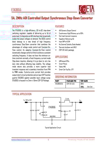  Datasheet Preview Page 1