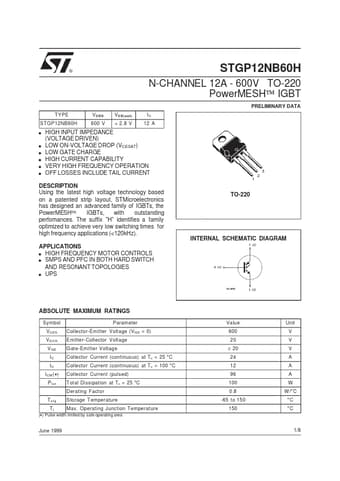  Datasheet Preview Page 1