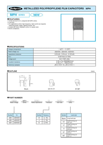  Datasheet Preview Page 1