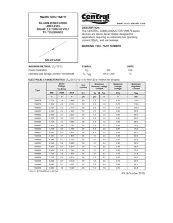  Datasheet Preview Page 1
