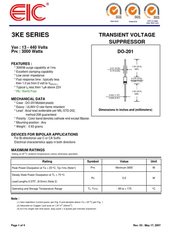  Datasheet Preview Page 1