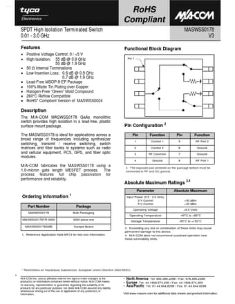  Datasheet Preview Page 1