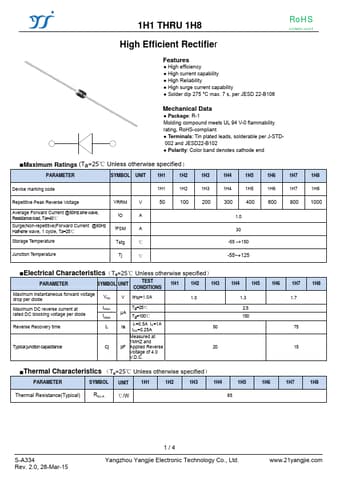  Datasheet Preview Page 1