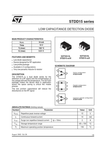  Datasheet Preview Page 1