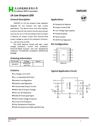  Datasheet Preview Page 1