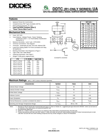  Datasheet Preview Page 1