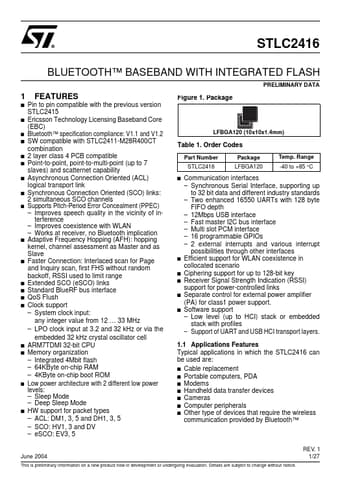 Datasheet Preview Page 1