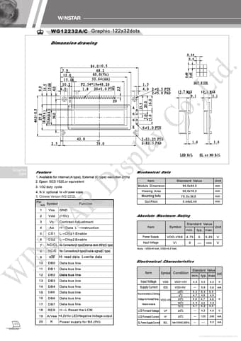  Datasheet Preview Page 1