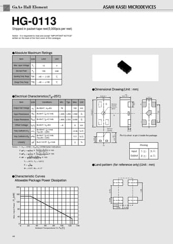  Datasheet Preview Page 1