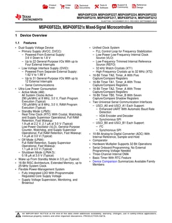  Datasheet Preview Page 1