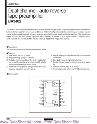  Datasheet Preview Page 1