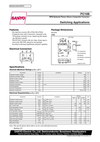  Datasheet Preview Page 1