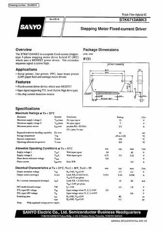  Datasheet Preview Page 1