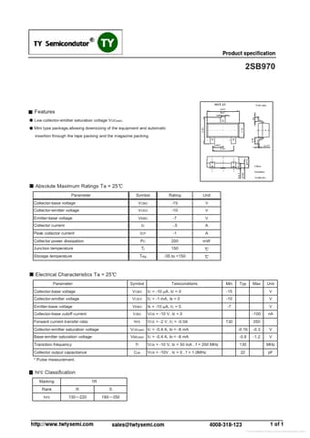  Datasheet Preview Page 1
