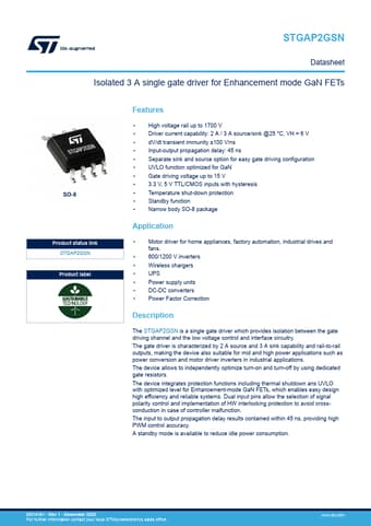  Datasheet Preview Page 1