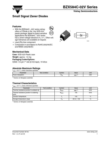  Datasheet Preview Page 1