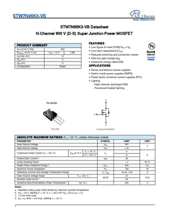  Datasheet Preview Page 1
