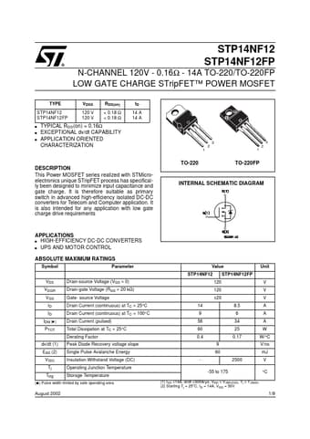  Datasheet Preview Page 1