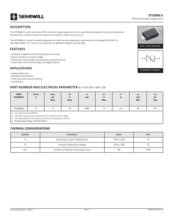  Datasheet Preview Page 1