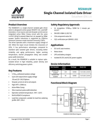  Datasheet Preview Page 1
