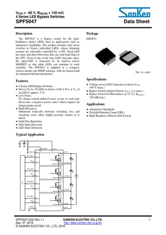  Datasheet Preview Page 1