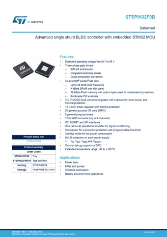  Datasheet Preview Page 1