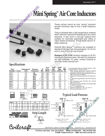  Datasheet Preview Page 1