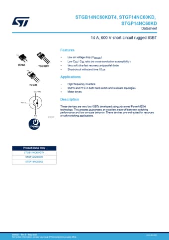  Datasheet Preview Page 1