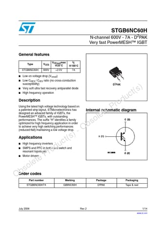  Datasheet Preview Page 1